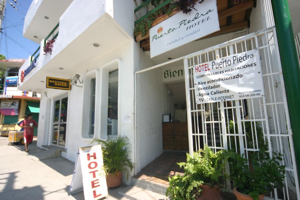 Hotel Puerto Piedra 푸에르토 에스콘디도 외부 사진