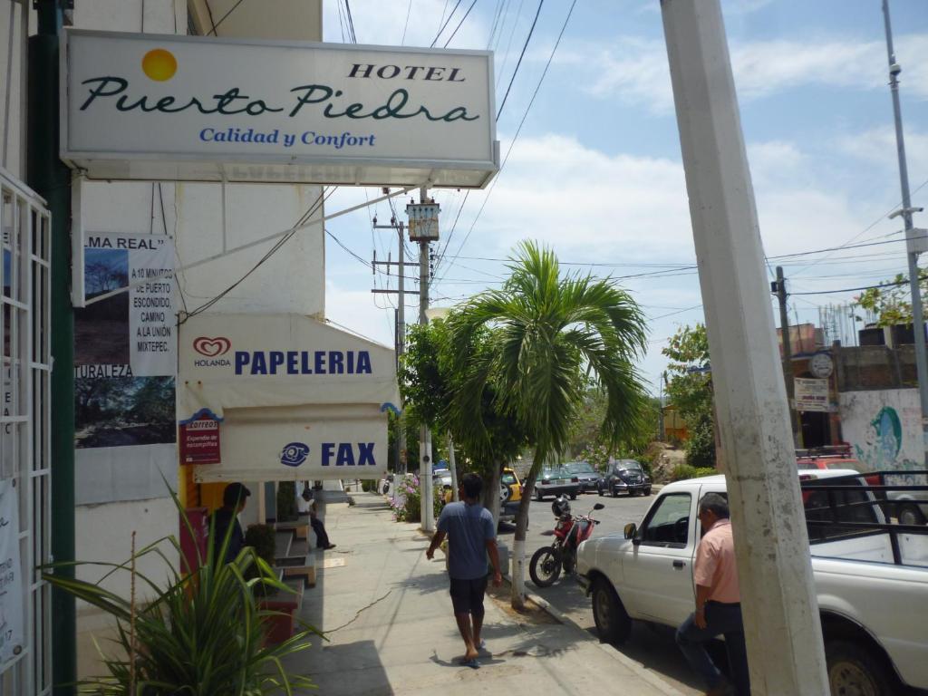 Hotel Puerto Piedra 푸에르토 에스콘디도 외부 사진